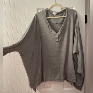 Grey Shirt for sale! Comfy and cute!